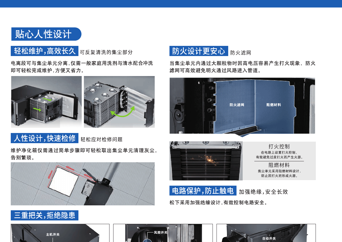 静电除尘箱