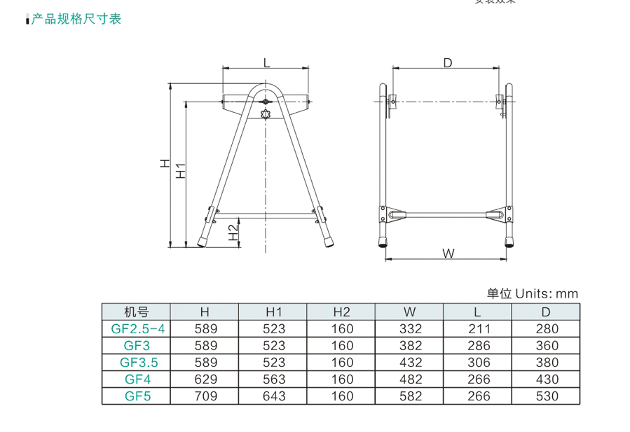 风机支架